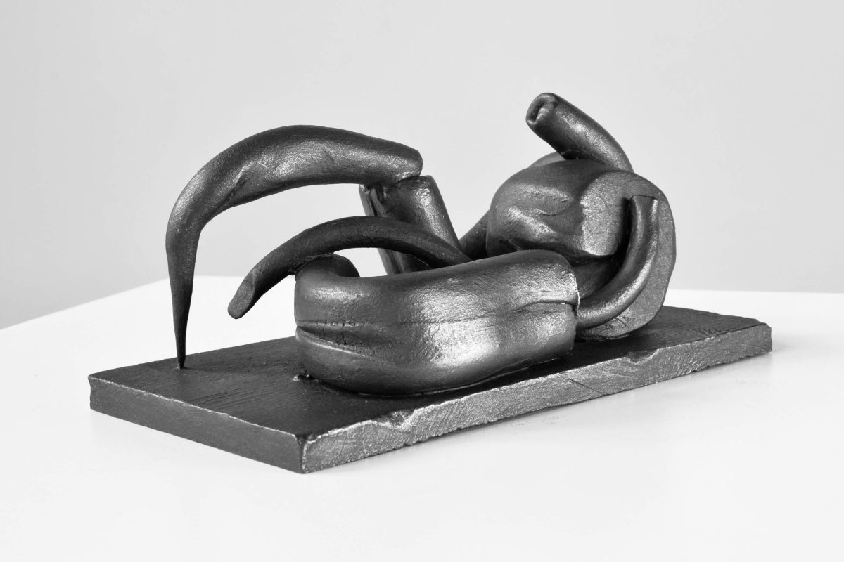 18_Federico Branchetti - Gravitas (Studio di figura sdraiata), 2021 - 2022 Terracotta 8